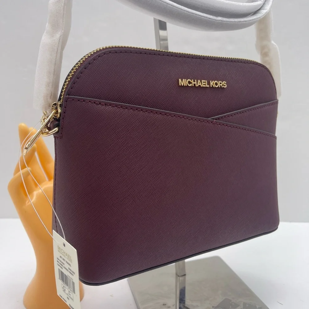 MICHAEL KORS Jet Set Travel Medium Dome Crossbody XCROSS XBODY Bag
Oxblood
NWT - Picture 10 of 16